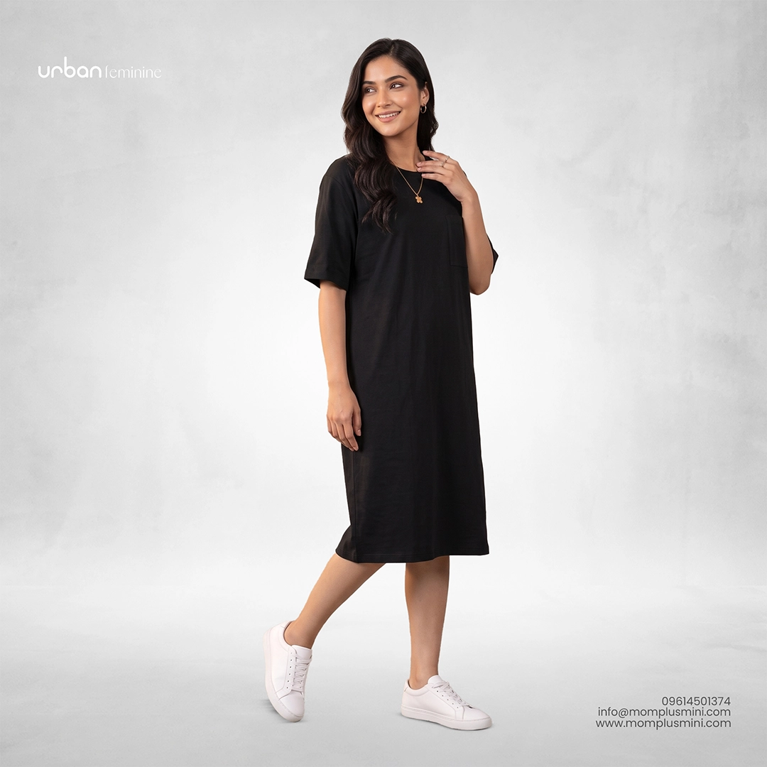 RelaxWear Maternity T-shirt Black