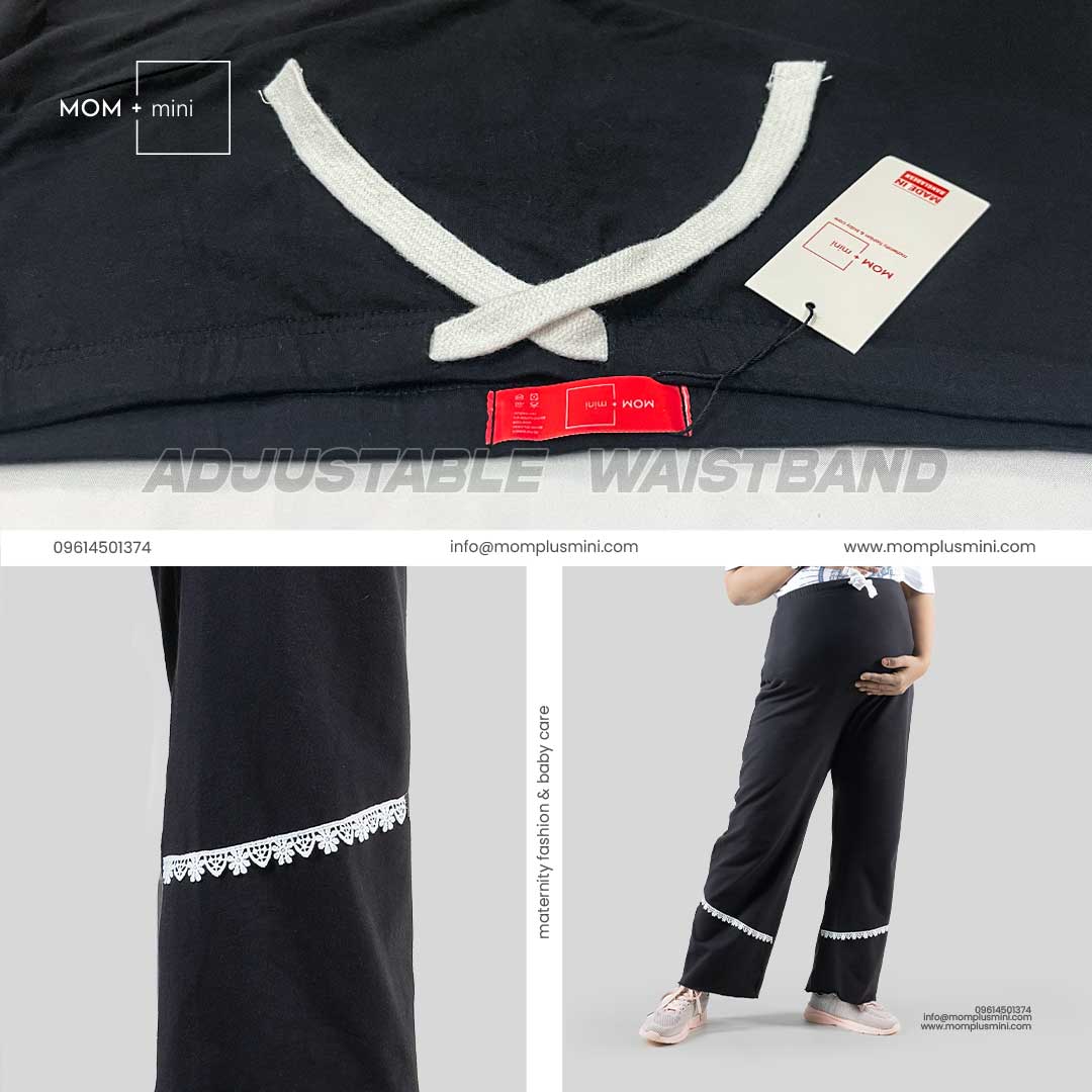 All Day Comfort Maternity Pant Black