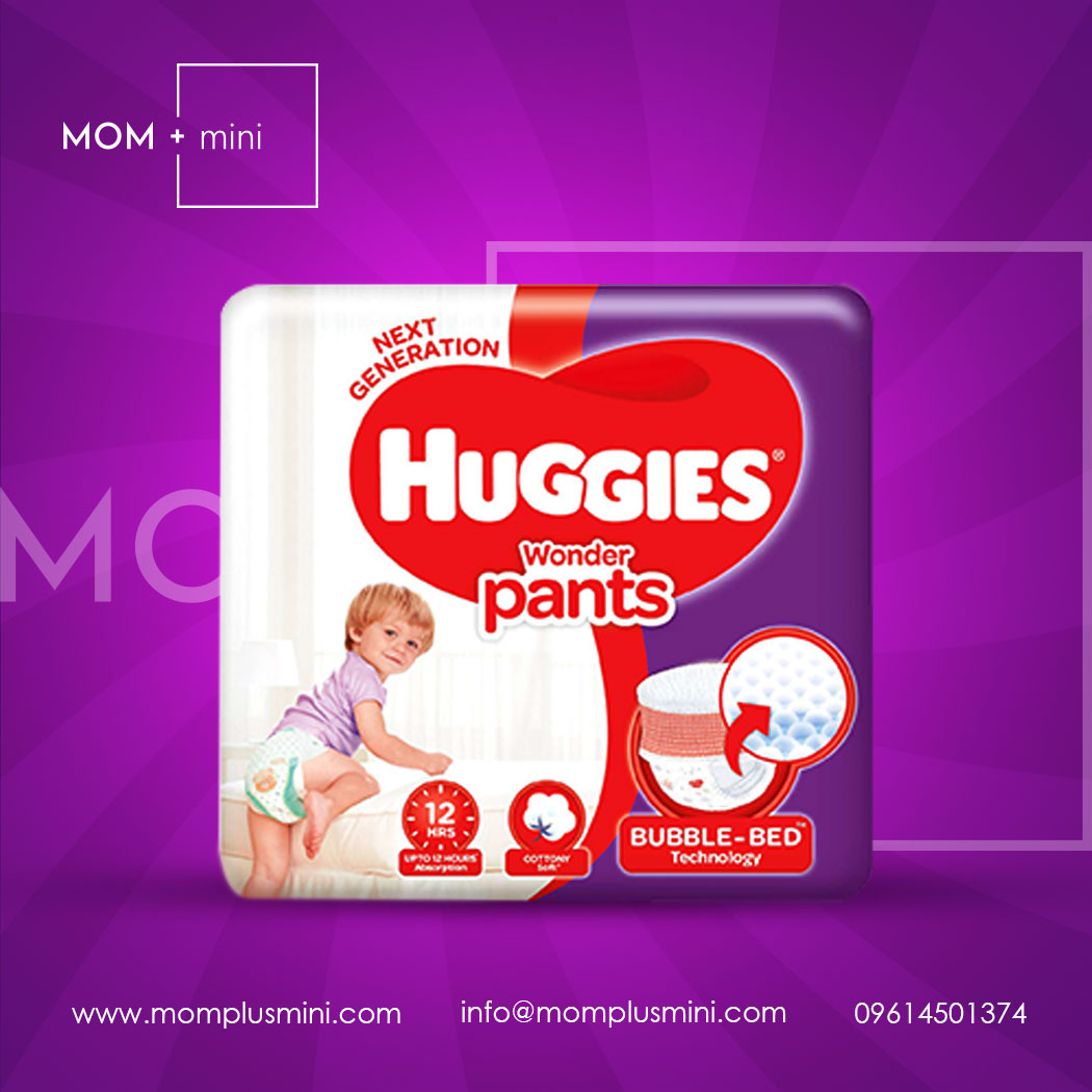 Huggies Baby Diaper Wonder Pants XL 12-17 kg 56 Pcs