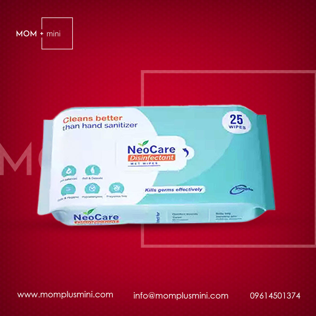 NeoCare Disinfectant Wipes 25 Pcs