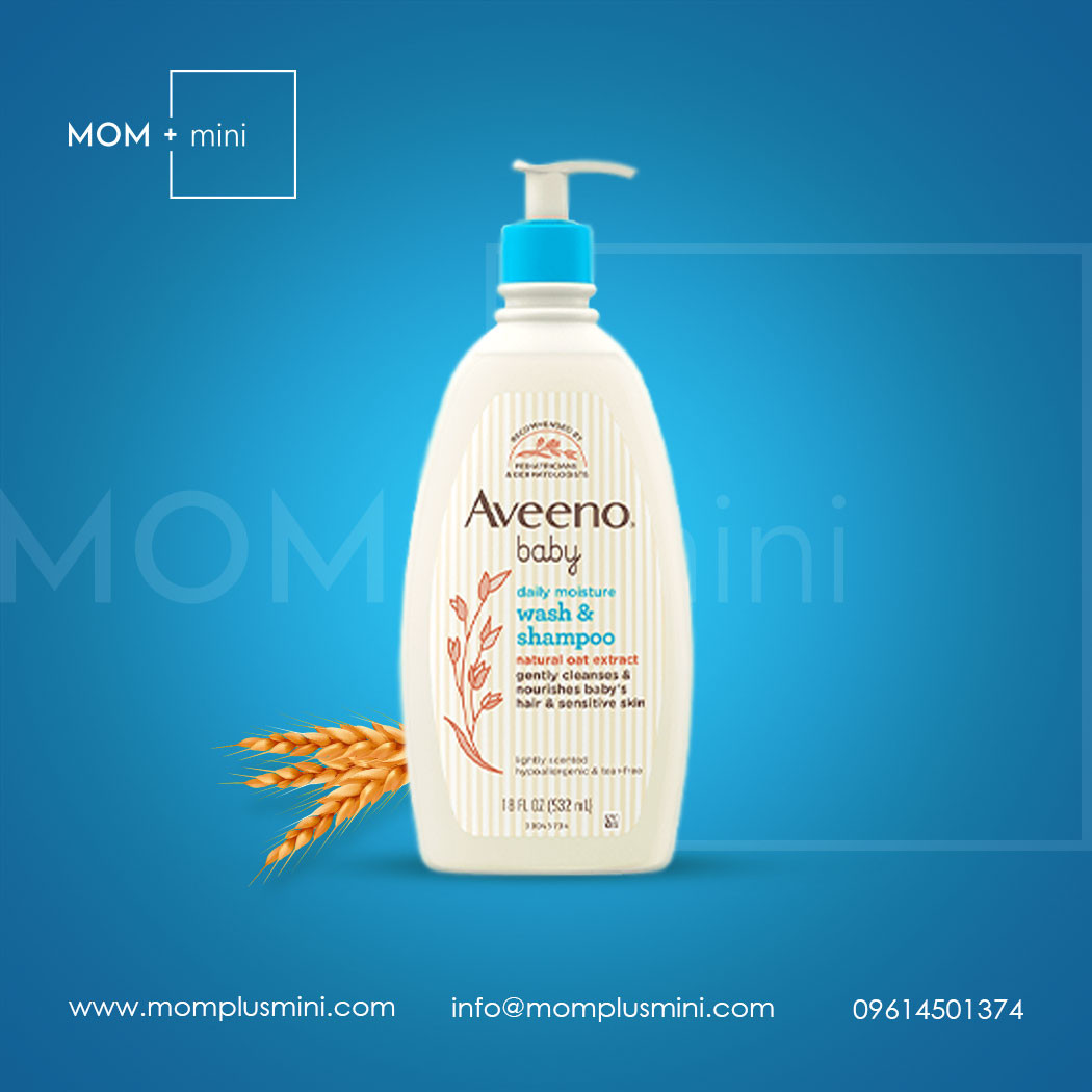 Aveeno Baby Wash and Shampoo 532 ml