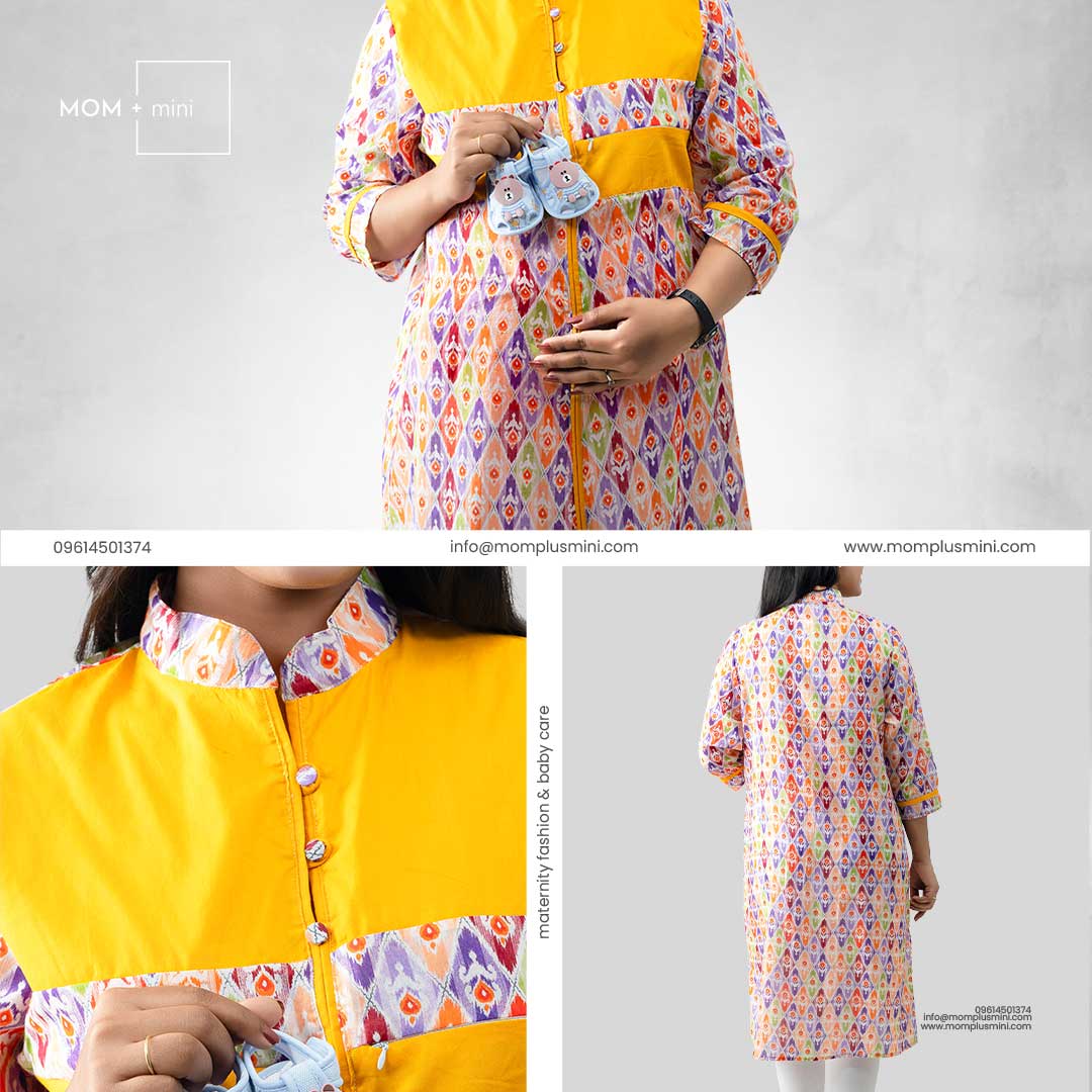 Color Splash Maternity Ethnic Wear