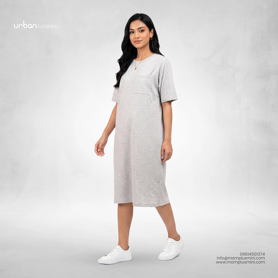 RelaxWear Maternity T-shirt Gray