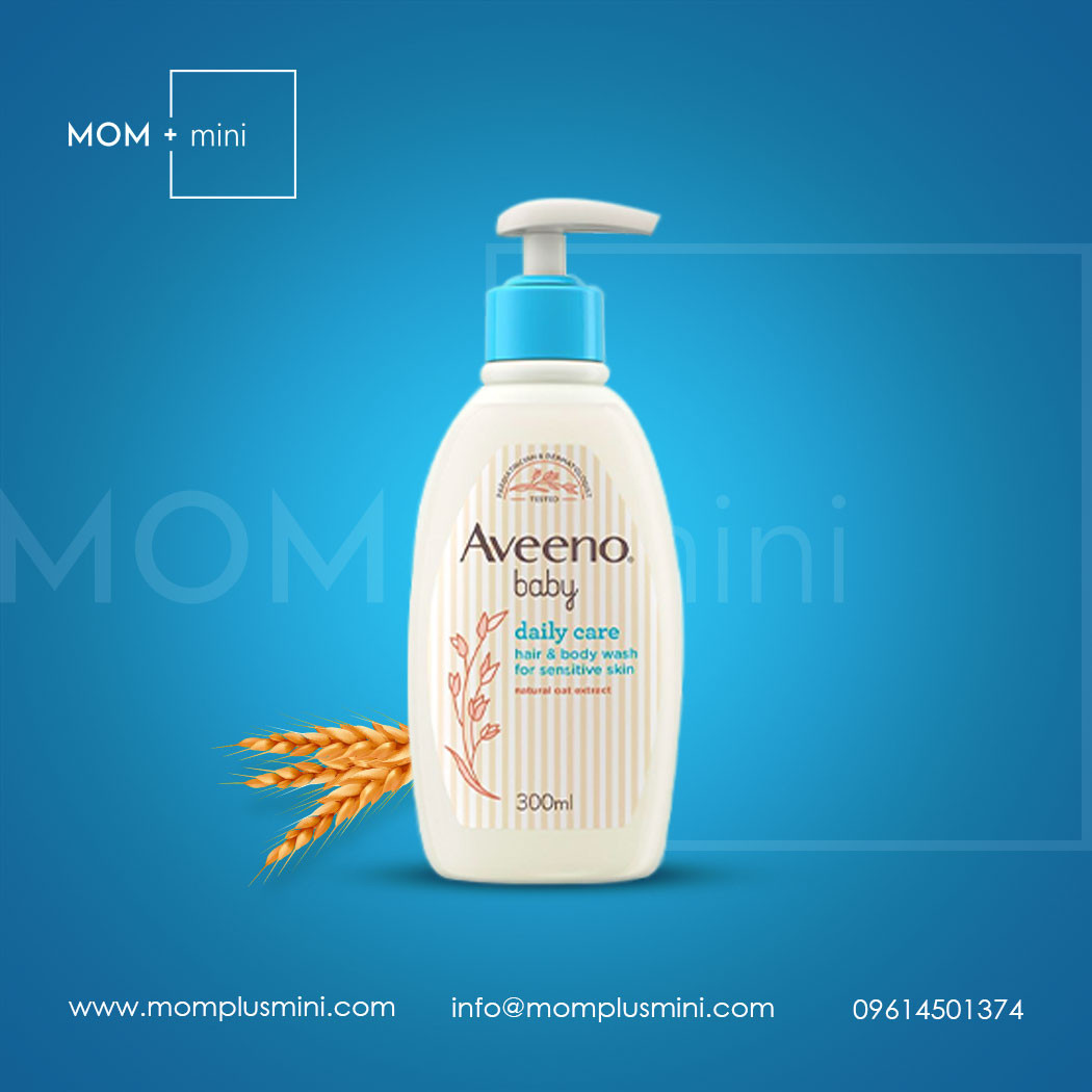 Aveeno Baby Daily Hair Care and Shampoo 300 ml