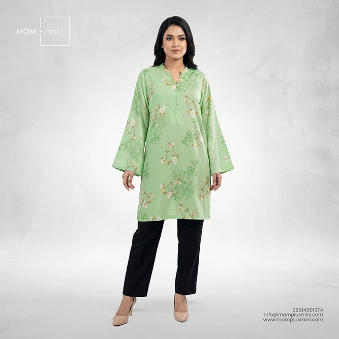 Mehroza Jade –1PC STITCHED