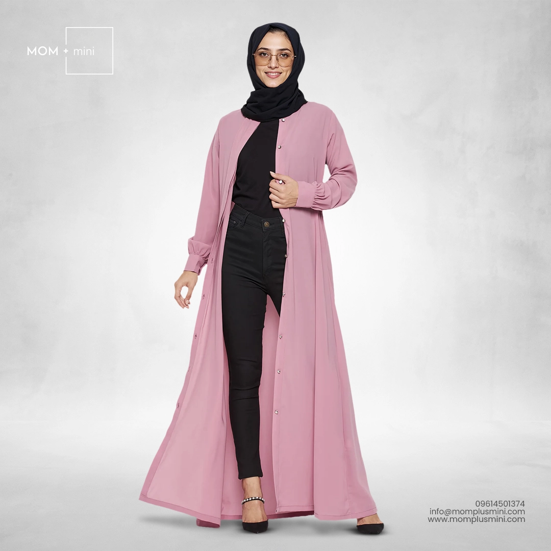 Modest Maternity Multi-Style Overlay - Lavender