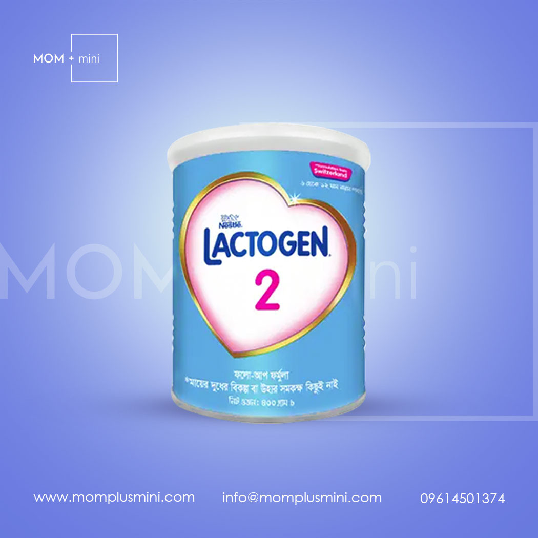 Nestle Lactogen 2 Infant Formula Baby Milk Powder 400 gm TIN INDIA