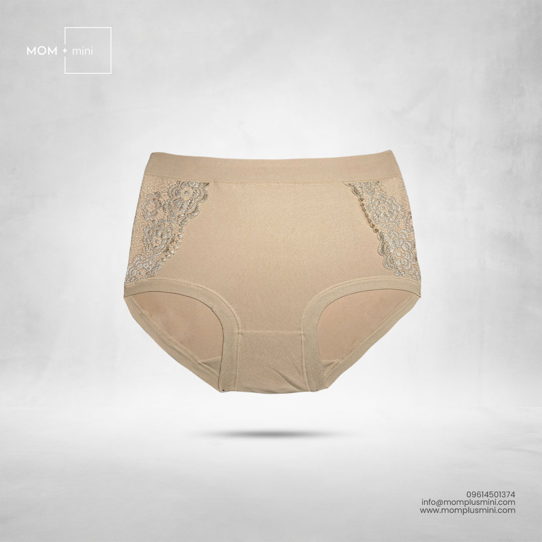 Lace Softie Maternity Panty BEIGE