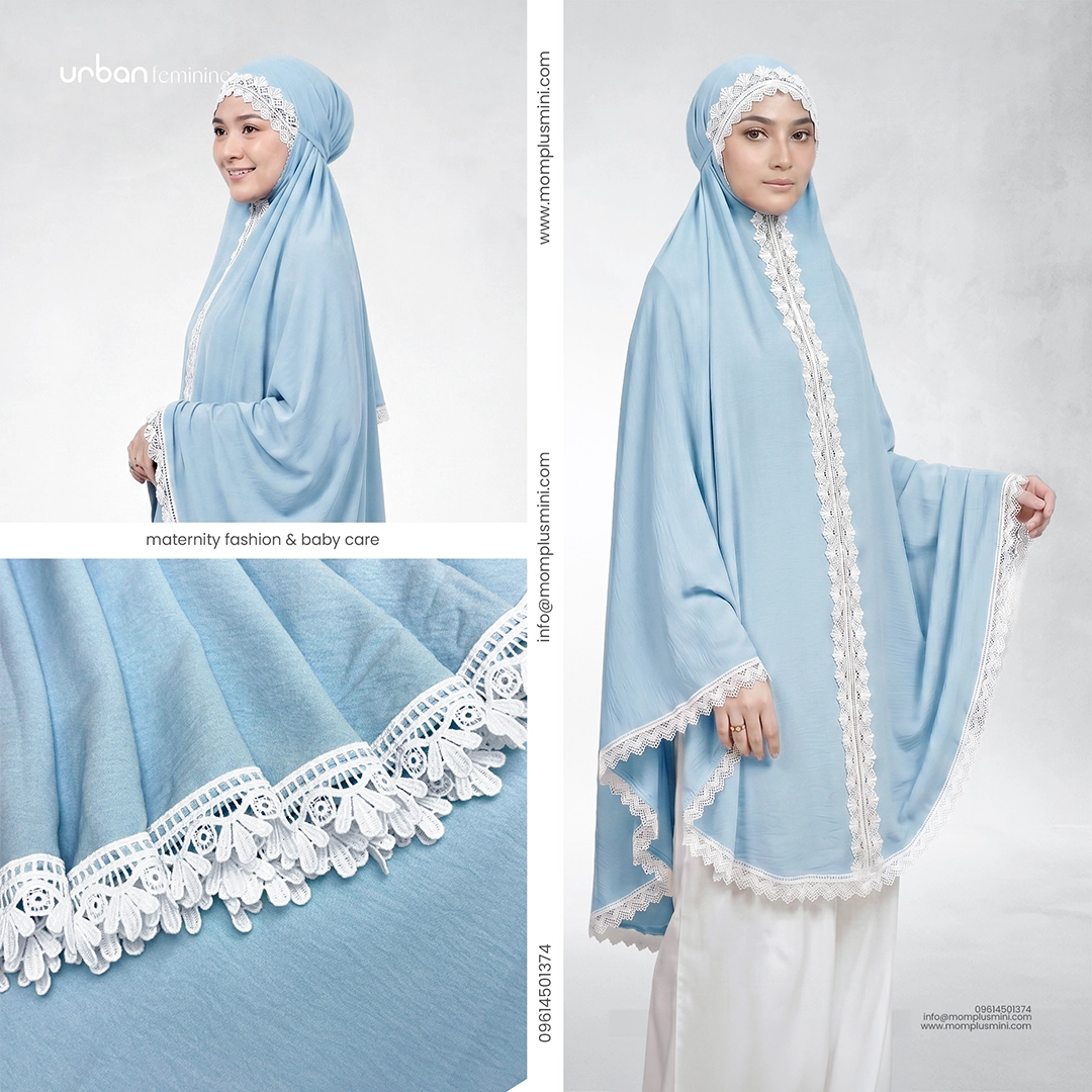 FeatherLite Elite Khimar | Sky Blue