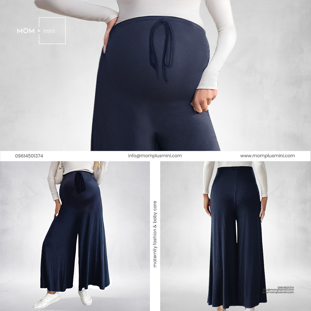 UltraWide Maternity Pant Navy Blue