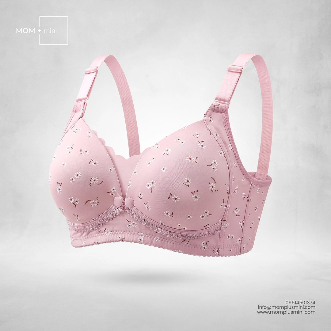 CloudFit Padded Nursing Bra | Pink