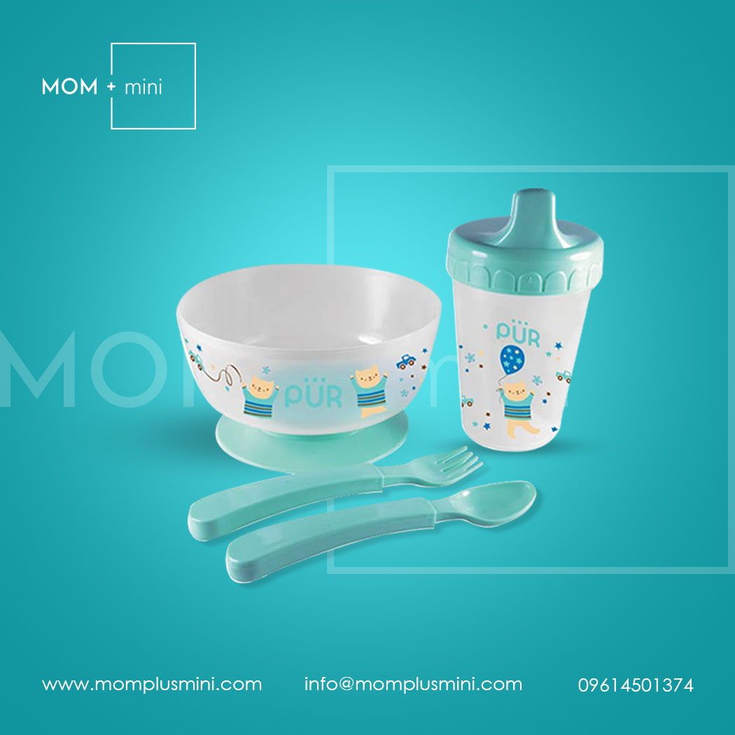 Pur Weaning Set Blue