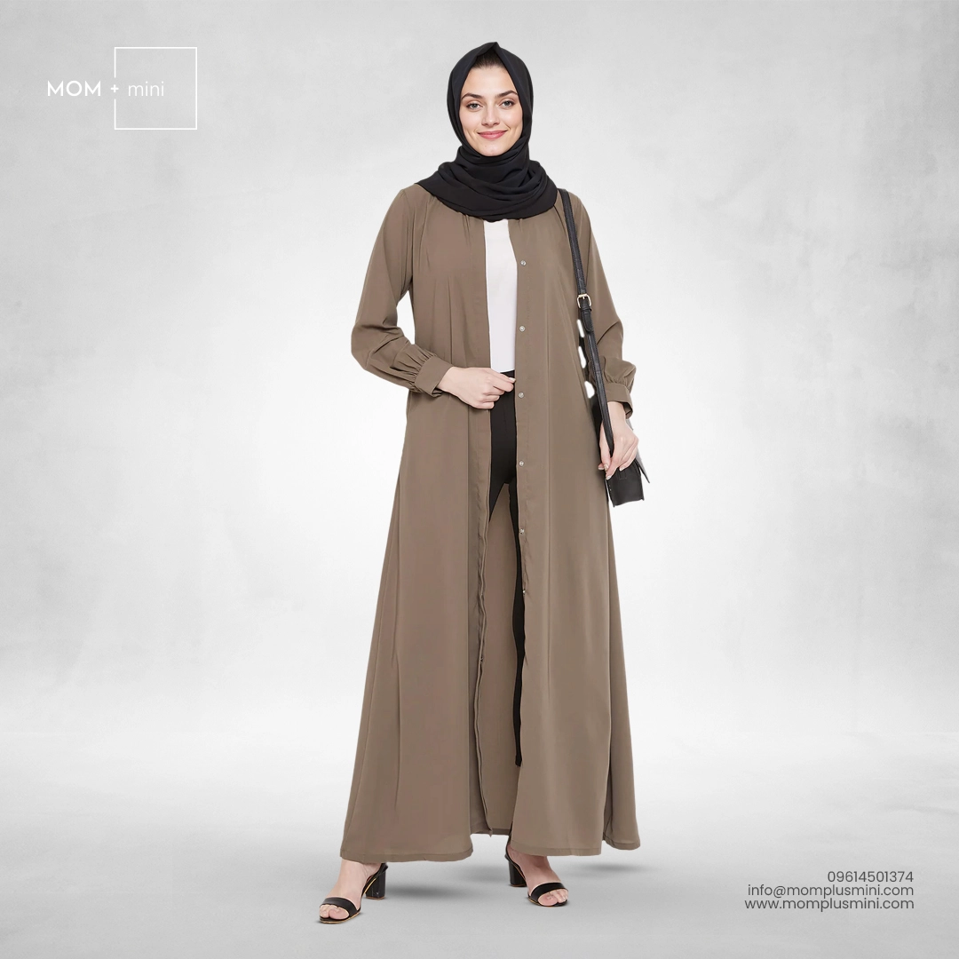 Modest Maternity Multi-Style Overlay - Oat