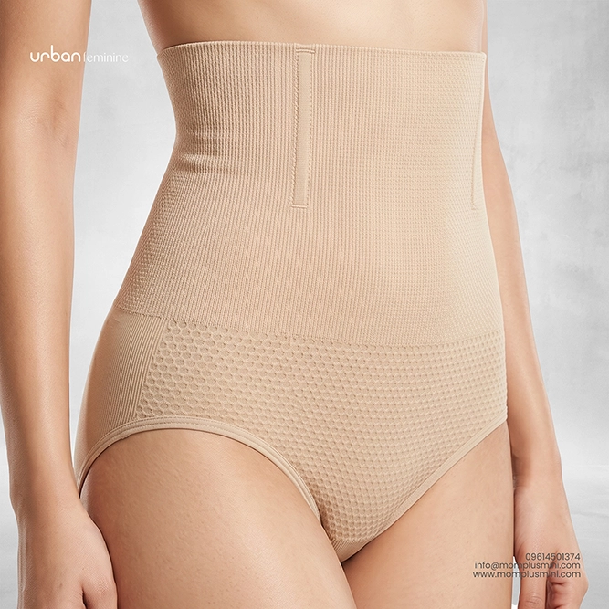 Abdominal Compression Corset High Waist Shaping Panty Beige