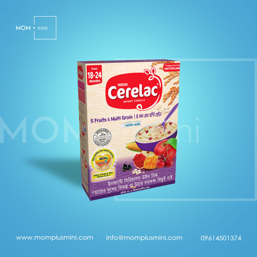 Nestle Cerelac Stage 5 Fruits & Multi Grain with Milk 18 + months 350gm