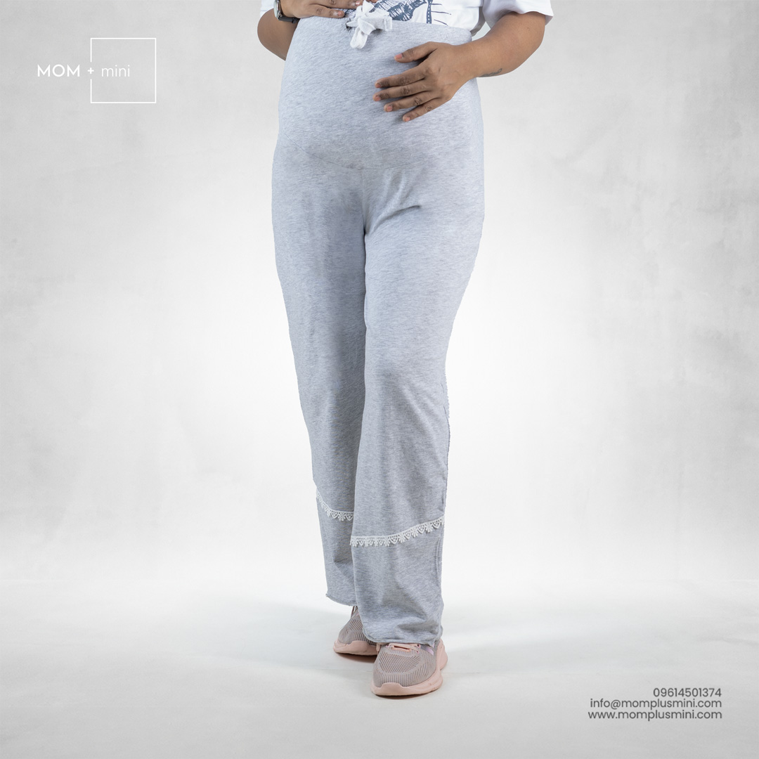 All Day Comfort Maternity Pant Gray