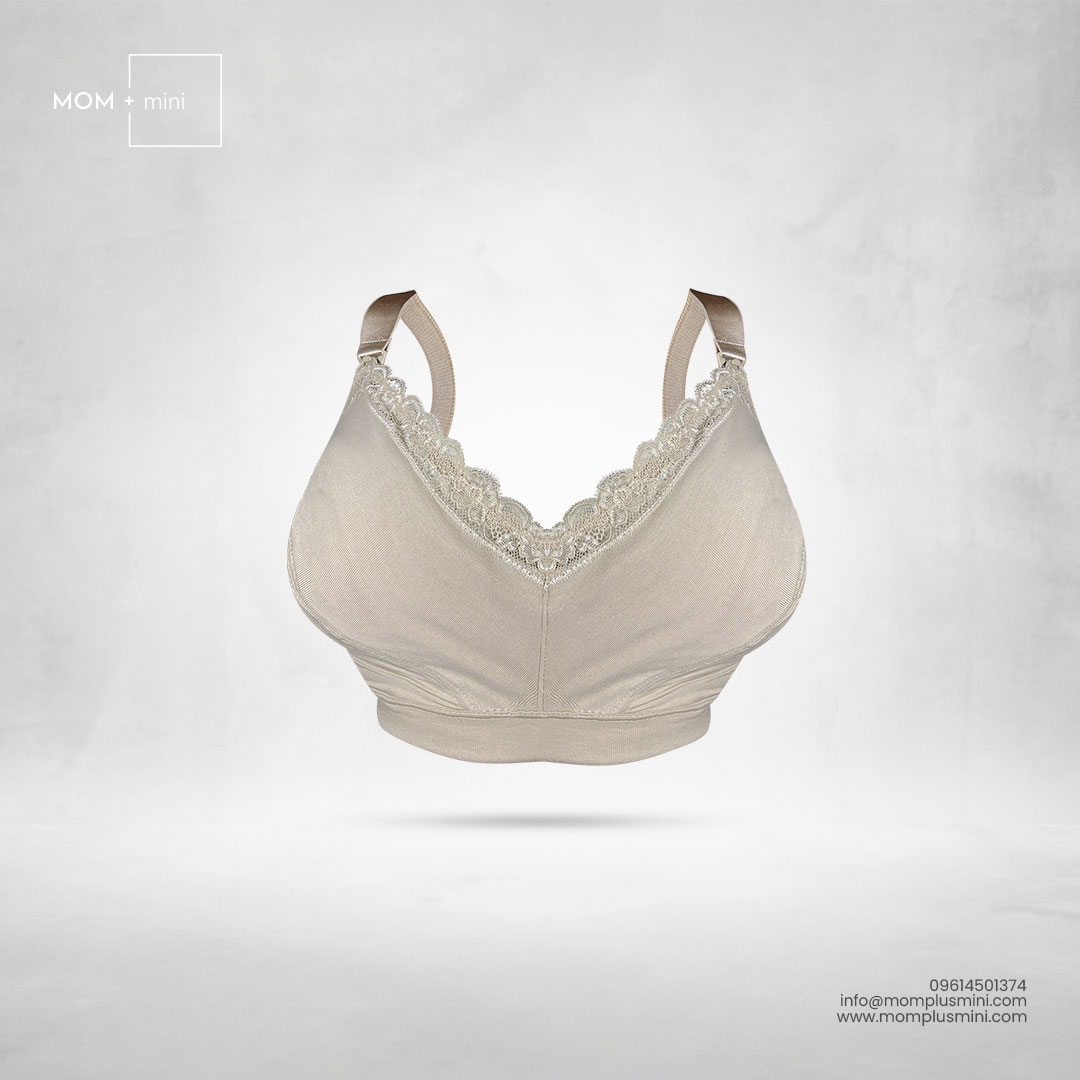 Charm Beige Non Padded Nursing Bra