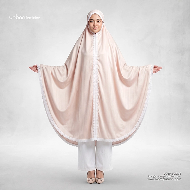 SignatureLite Khimar | Peach