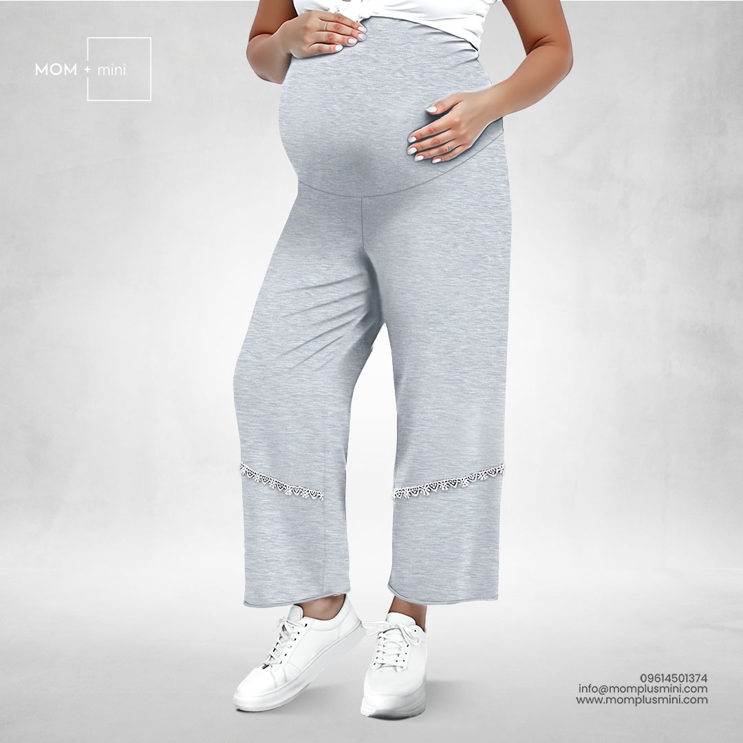 All Day Comfort Maternity Pant Gray