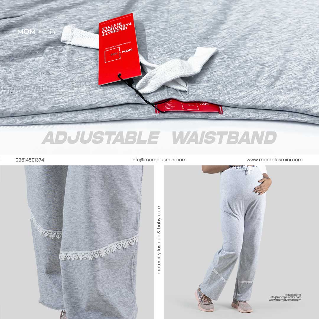 All Day Comfort Maternity Pant Gray