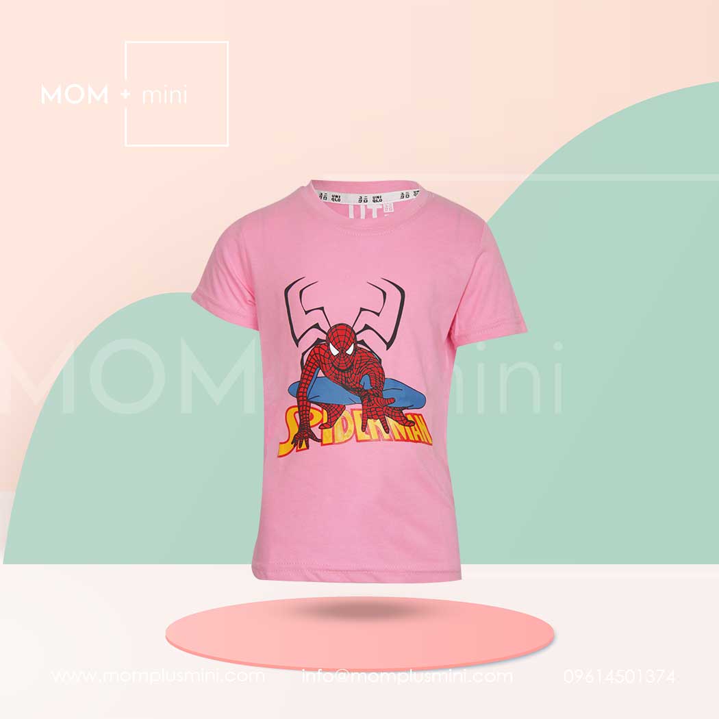 Spider Man T-Shirt Pink
