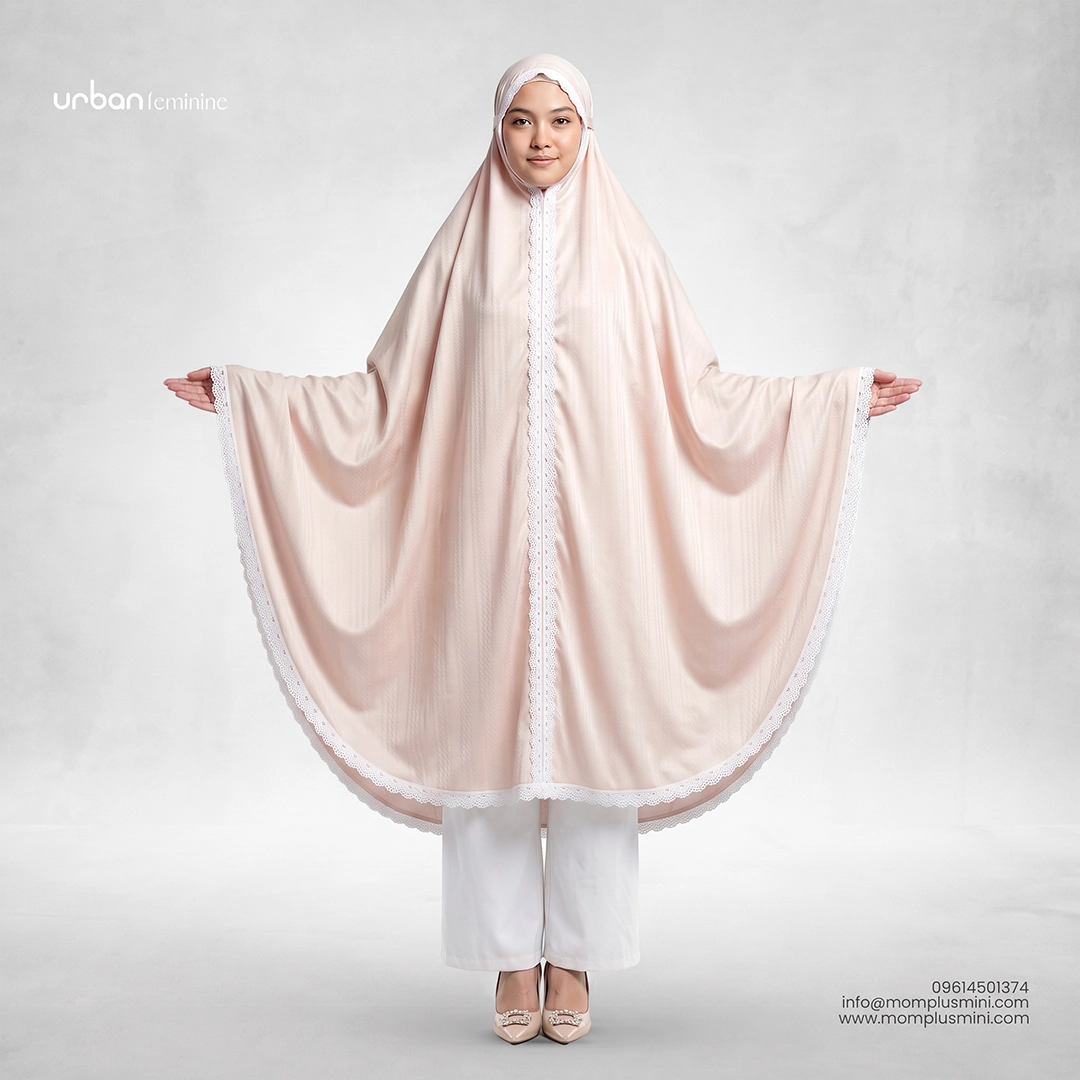SignatureLite Khimar | Peach