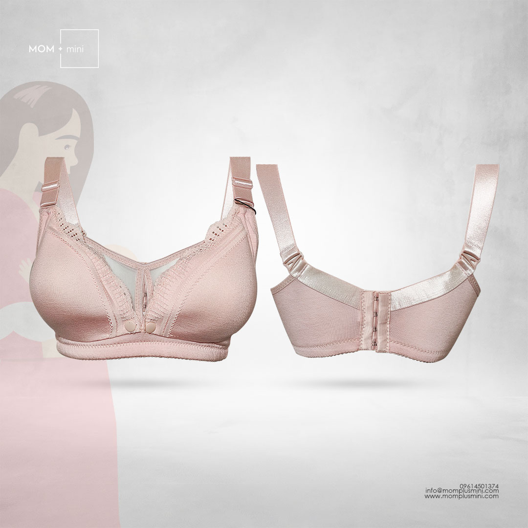 Maternity Bra MomEase Exclusive Pink