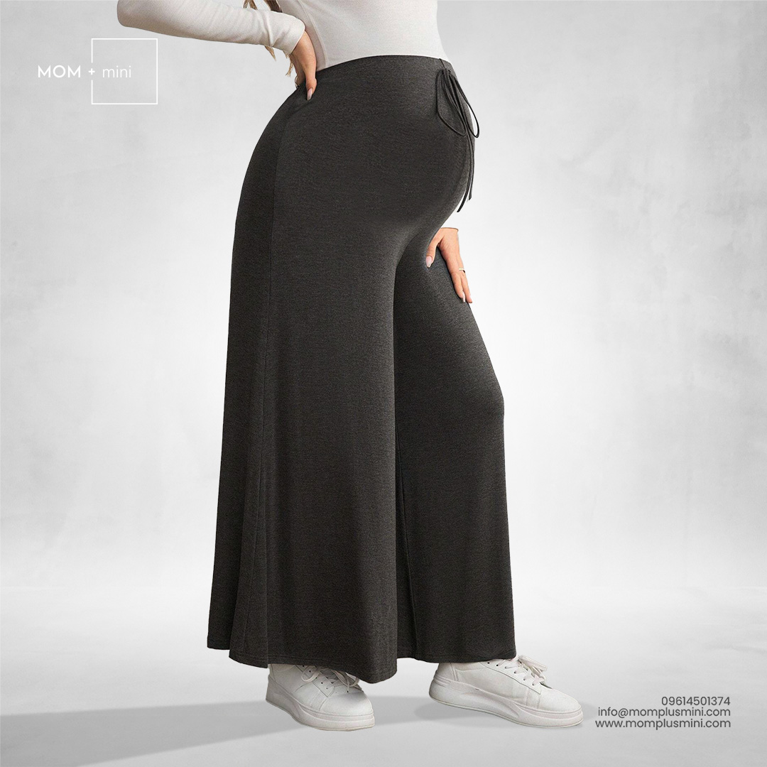 UltraWide Maternity Pant Charcoal