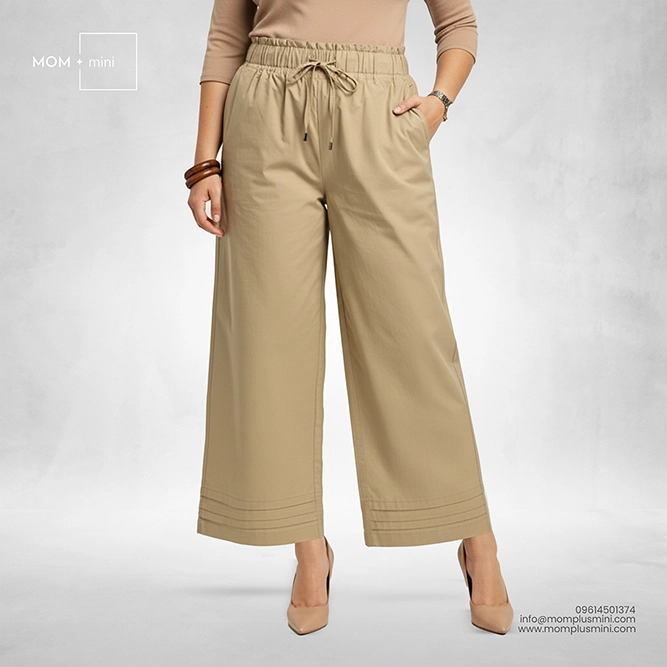 Fiora EaseWide Pant Apricot