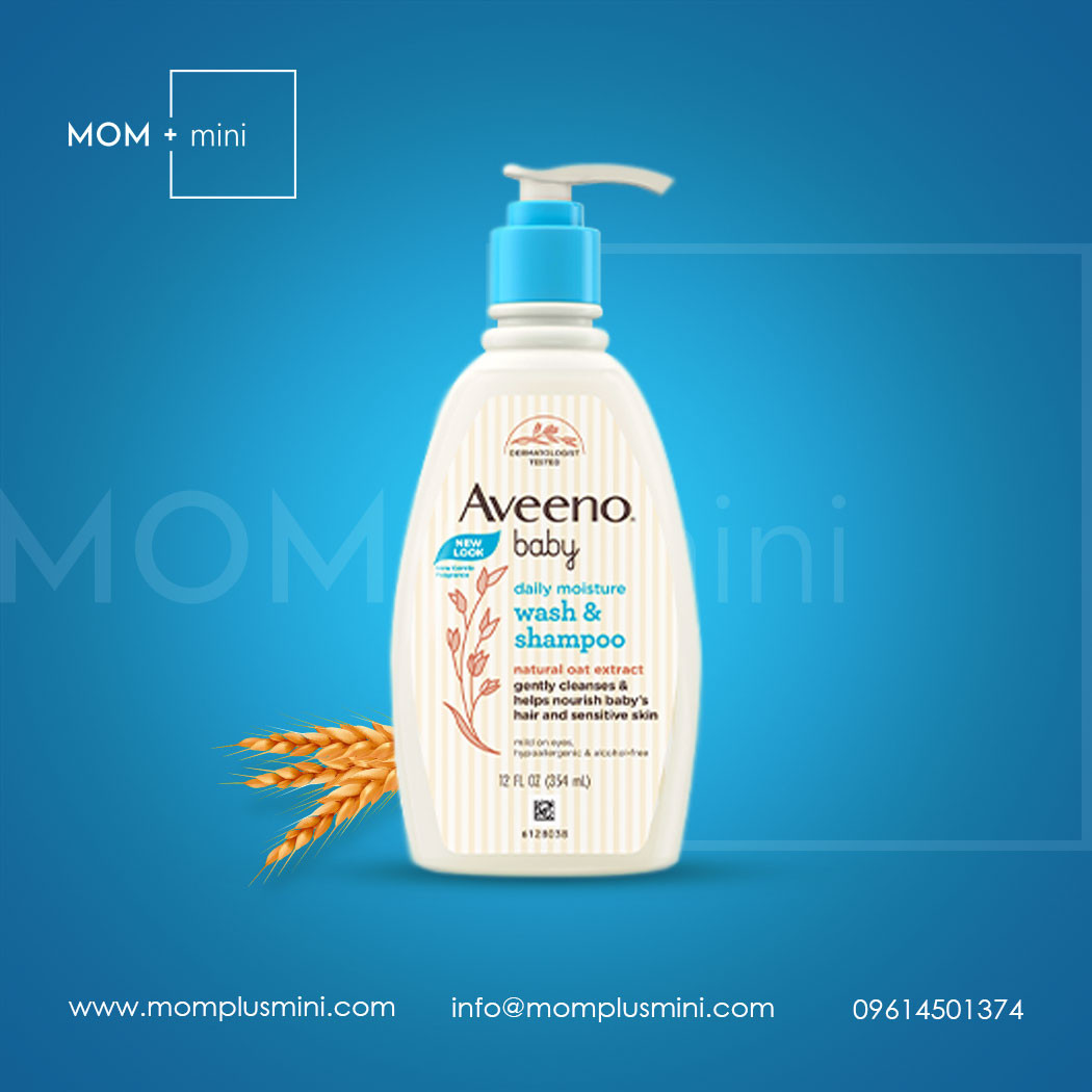 Aveeno Baby Wash and Shampoo 354 ml
