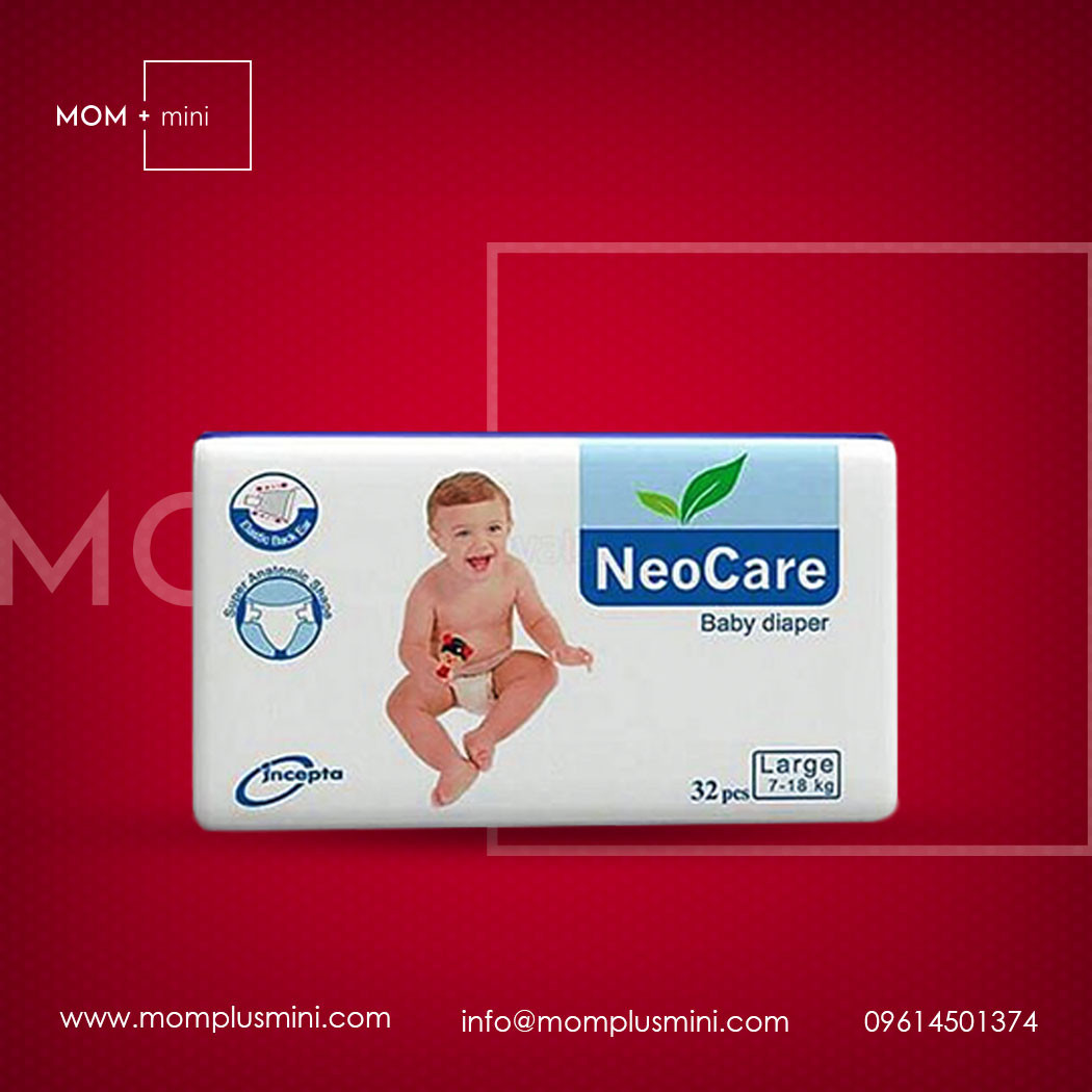 NeoCare Baby Diaper Belt System L Size7-18 kg 32 Pcs