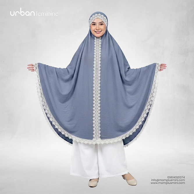 FeatherLite Elite Khimar | Ash Blue