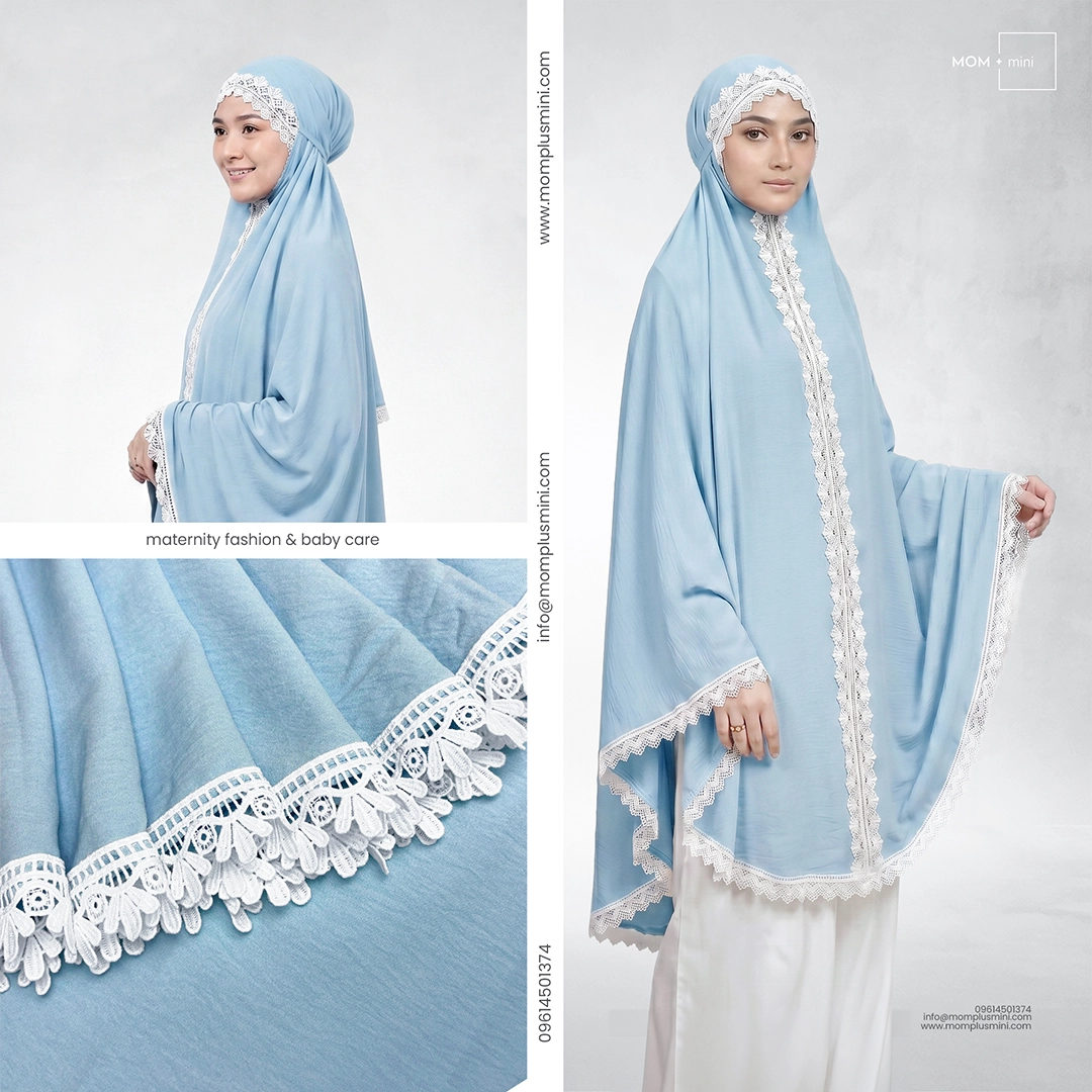 FeatherLite Elite Khimar | Sky Blue