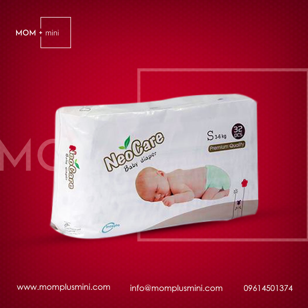 Neocare Baby Diaper Belt System S Size 3-6 kg 32 Pcs