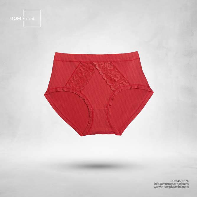Luxelace Embrace Maternity Panty Red