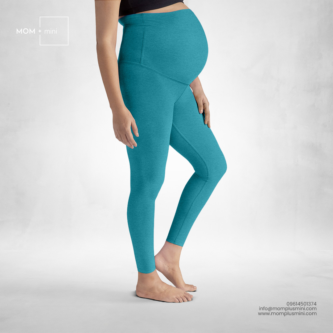 Maternity Leggings Ocean Blue