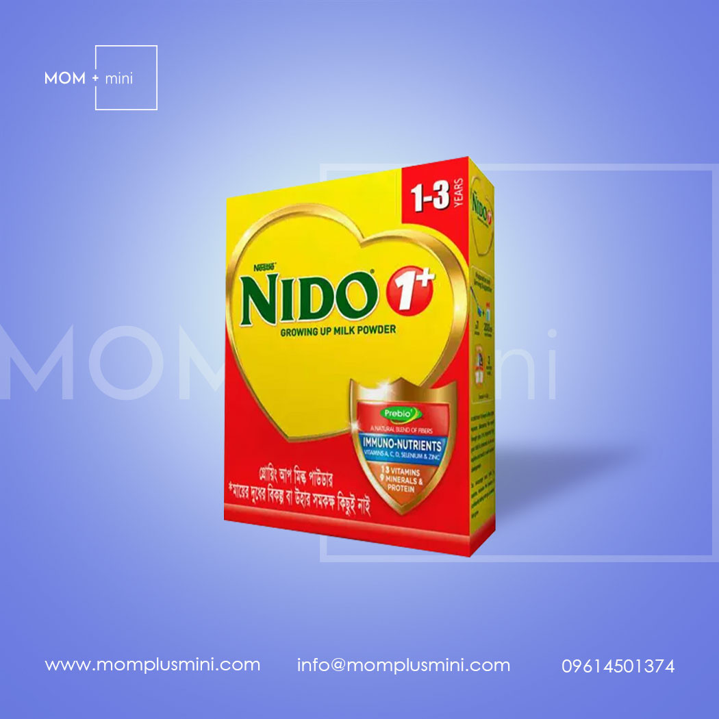 Nestlé Nido 1 Plus Growing Up Milk Powder 1-3 Years 350gm