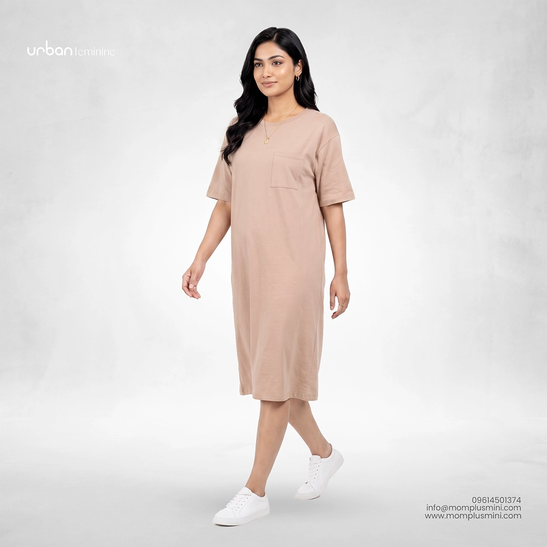 RelaxWear Maternity T-shirt Mocha