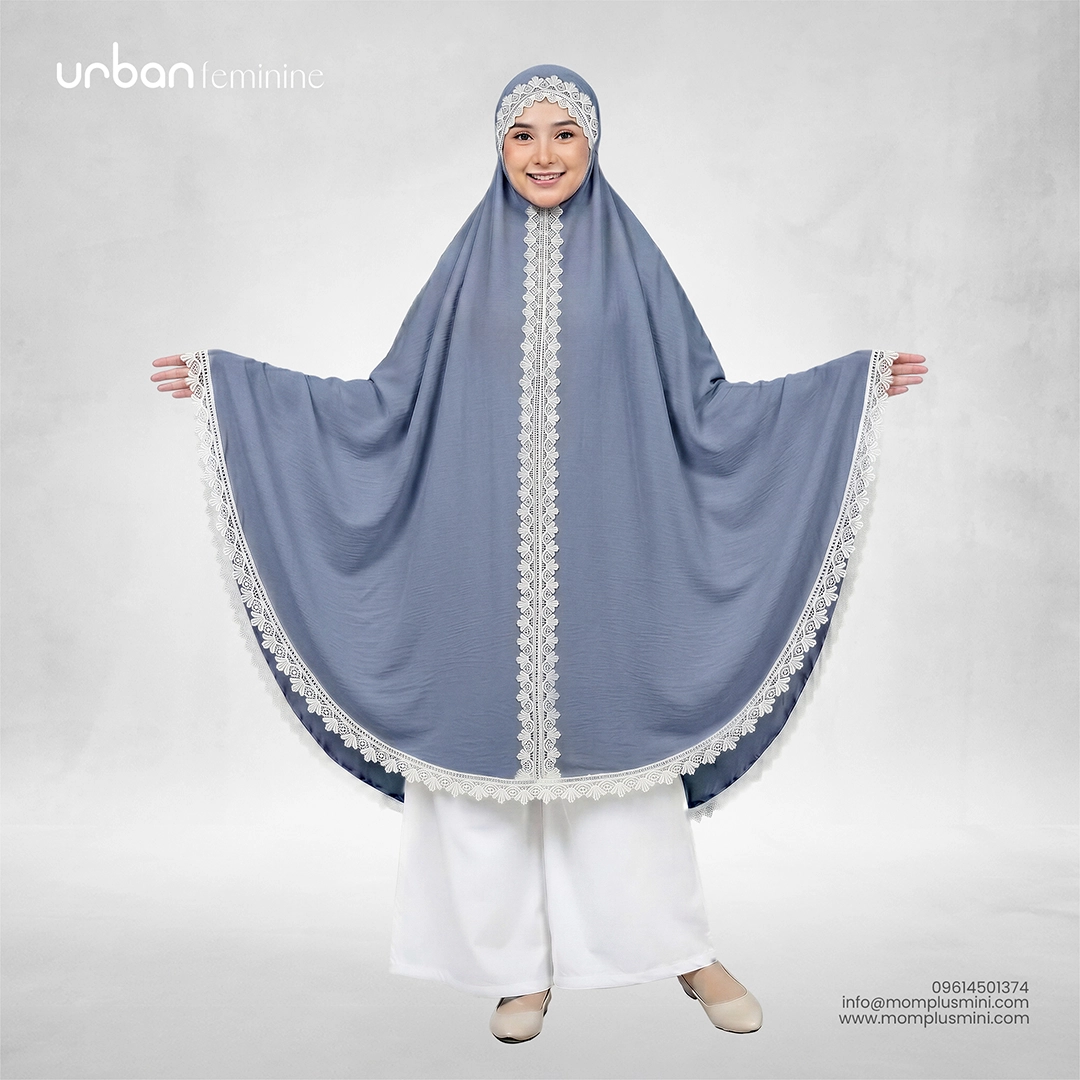 FeatherLite Elite Khimar | Ash Blue