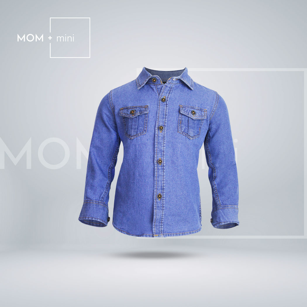 Baby Boys Denim Shirt Full