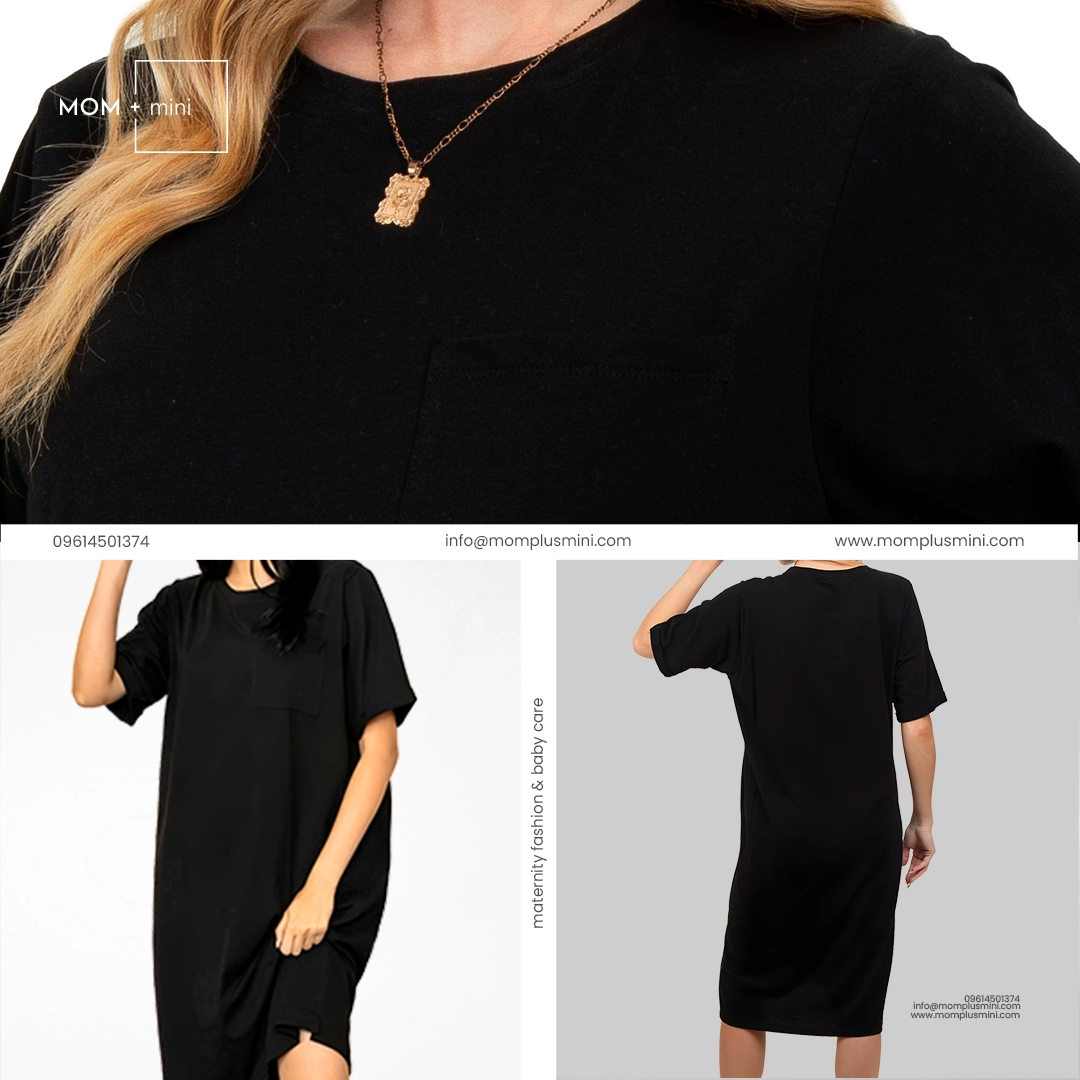 RelaxWear Maternity T-shirt Black