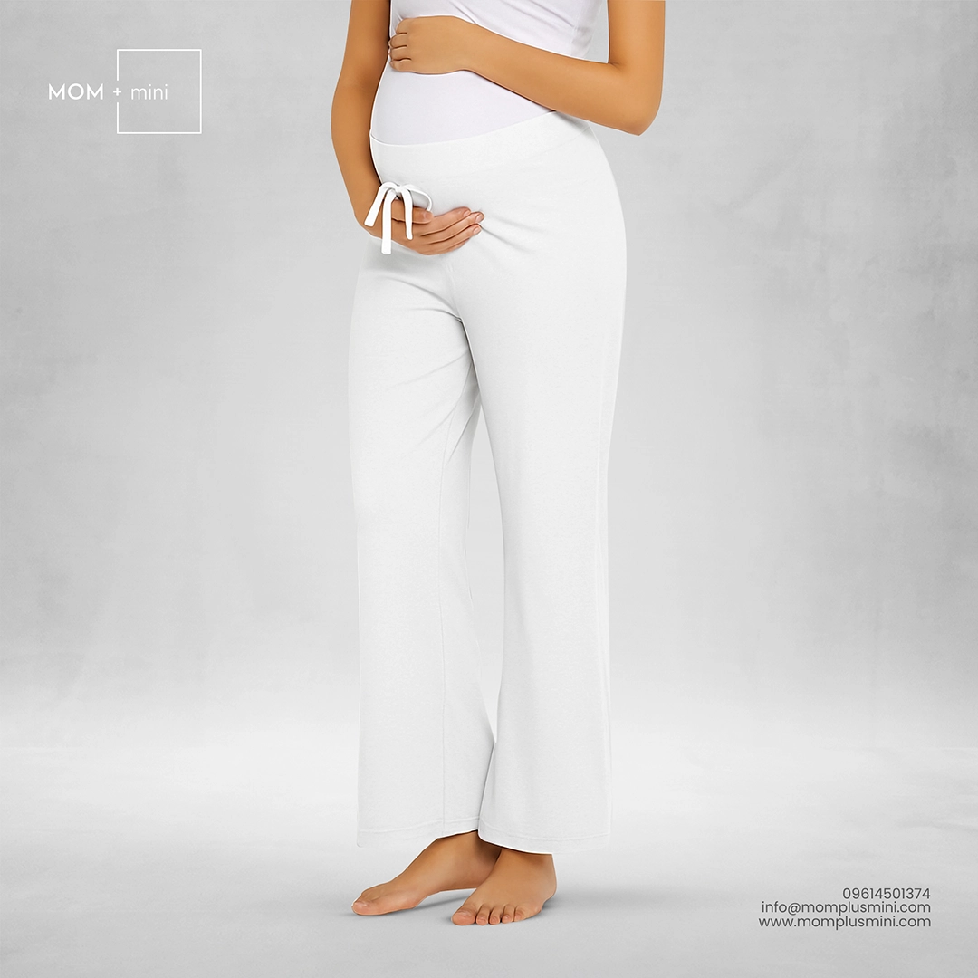 UltraFlex Maternity Pant White