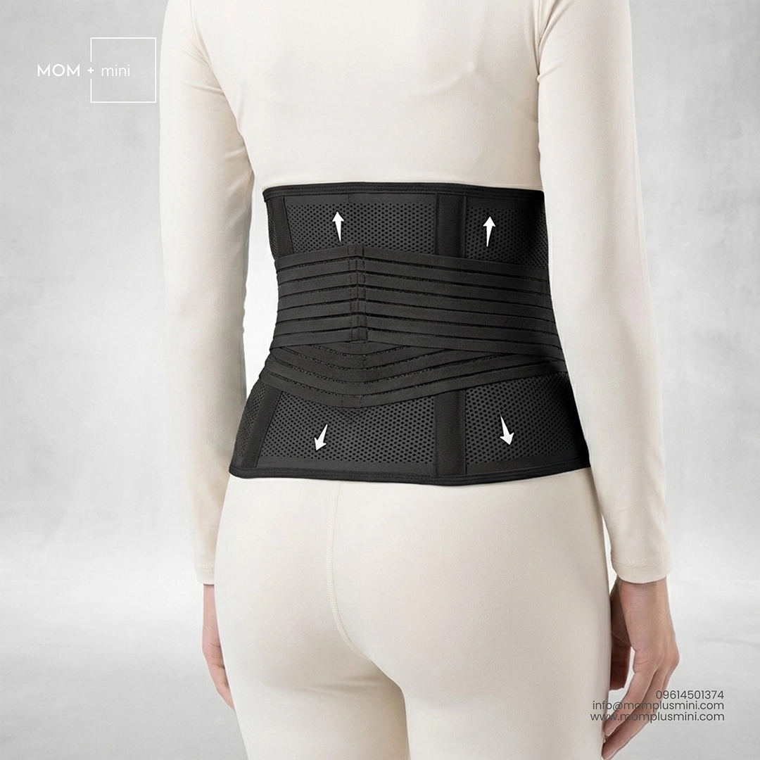 Advanced Postpartum Control Belt Black